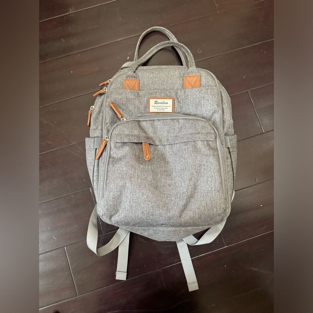 RUVALINO Diaper Bag Backpack - Multifunction Waterproof Travel Backpack